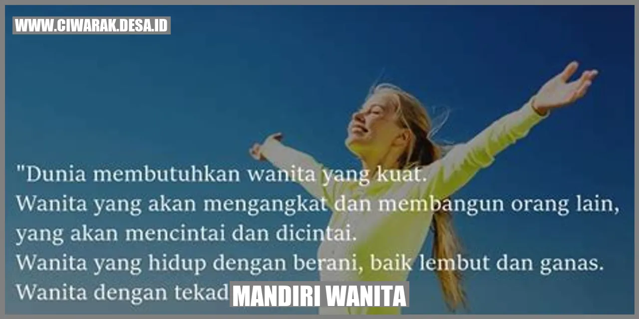 Mandiri Wanita
