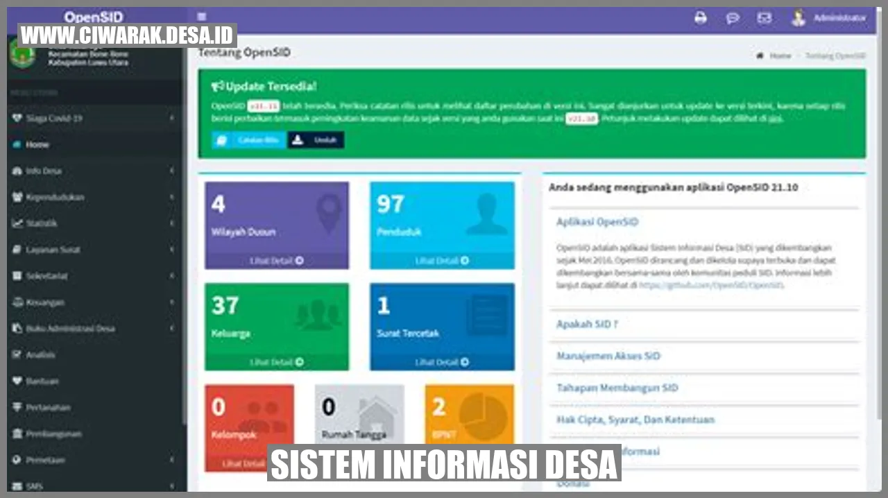 Sistem Informasi Desa